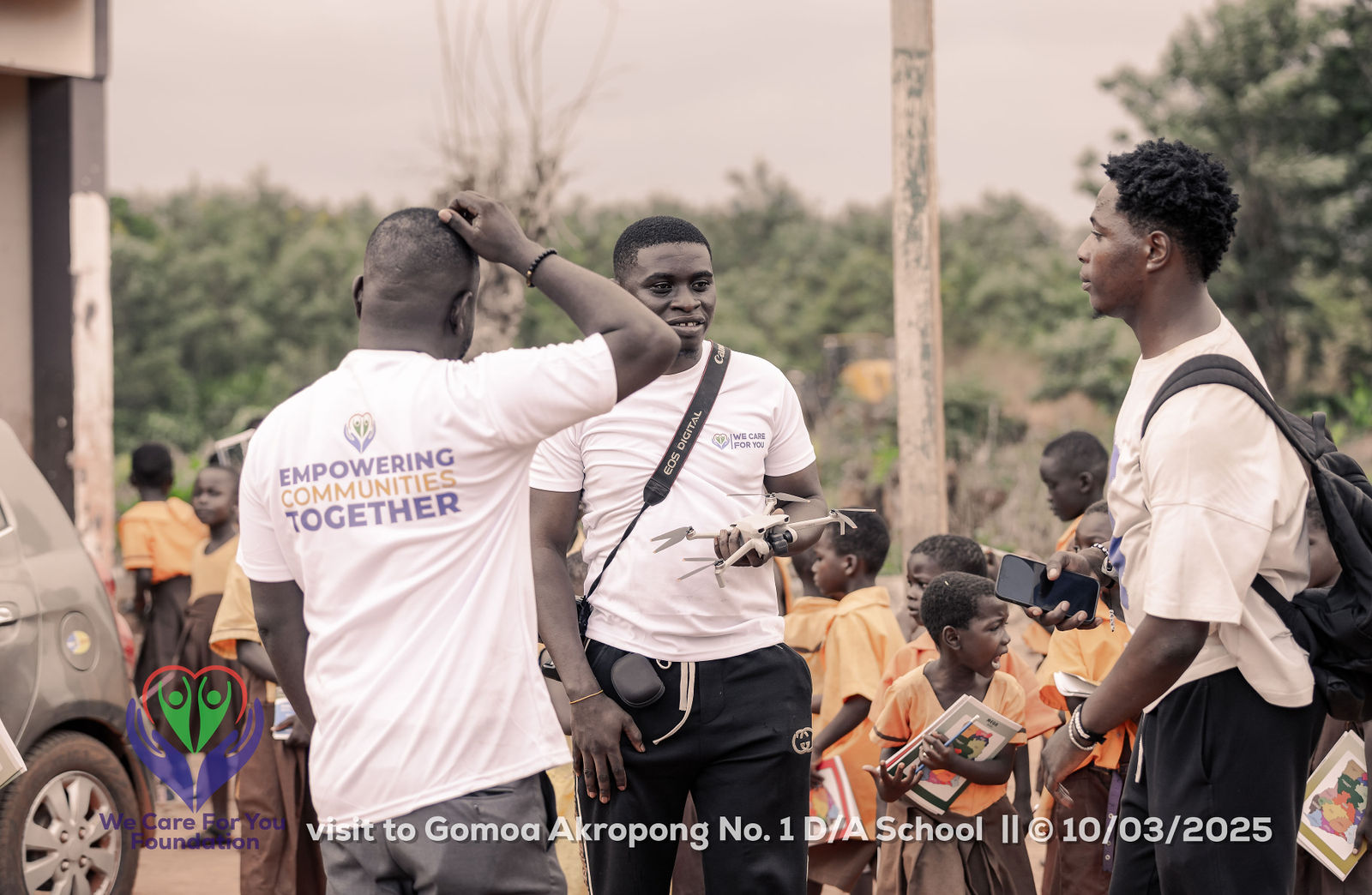 Gomoa Akropong visit photo